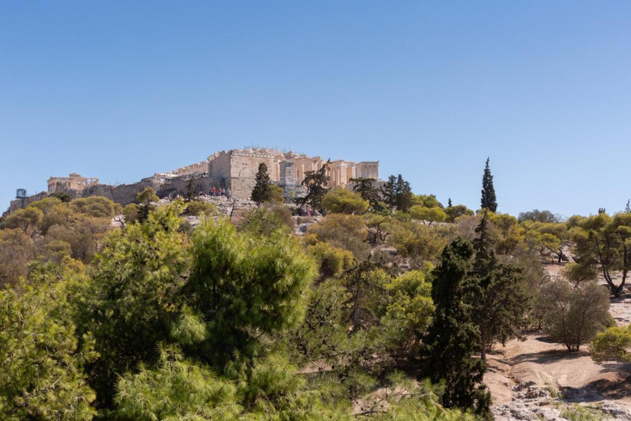 Ferienwohnung Katsanis Luxury Apt., Stunning View Of Acropolis Athen Exterior foto