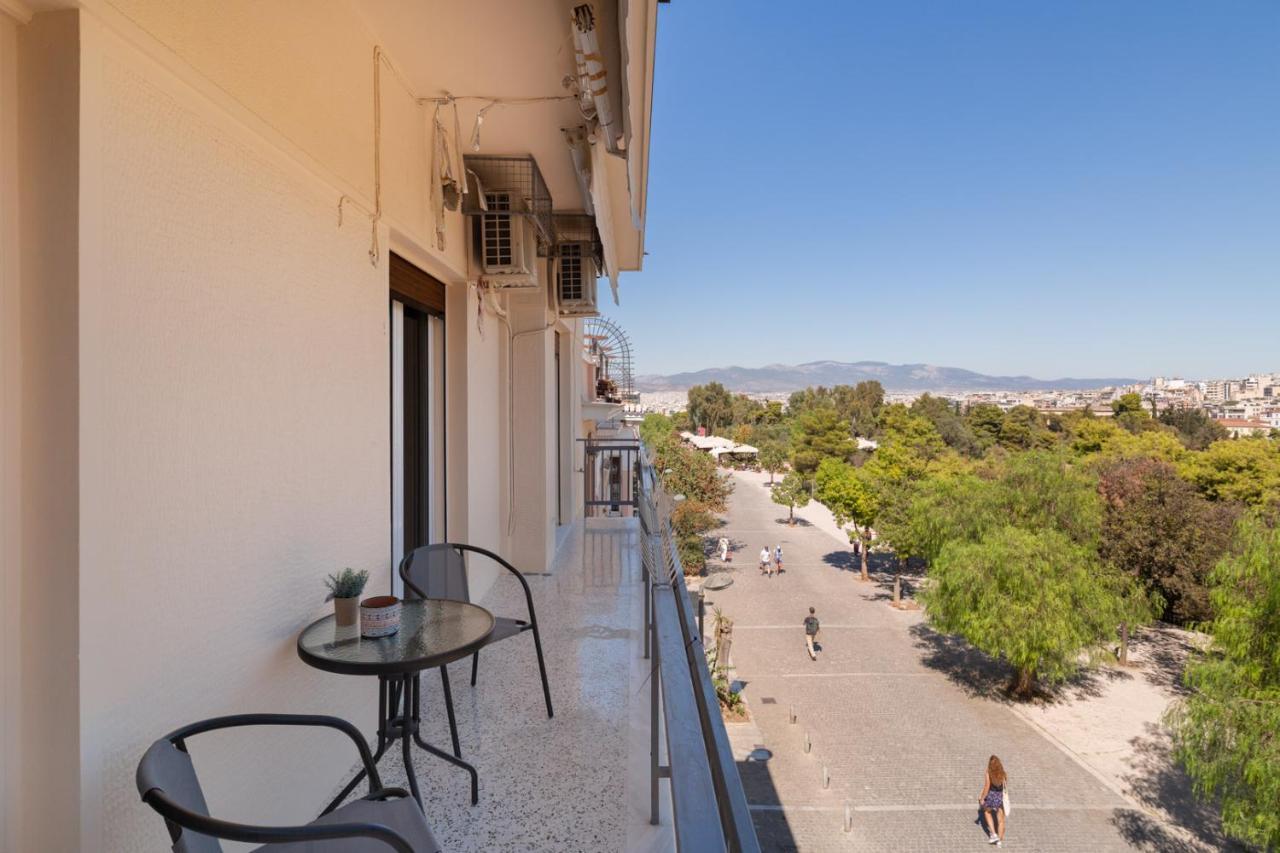 Ferienwohnung Katsanis Luxury Apt., Stunning View Of Acropolis Athen Exterior foto