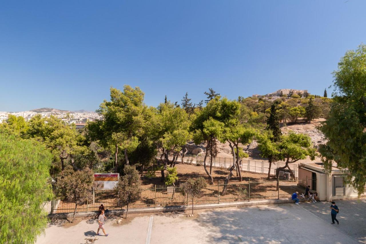 Ferienwohnung Katsanis Luxury Apt., Stunning View Of Acropolis Athen Exterior foto