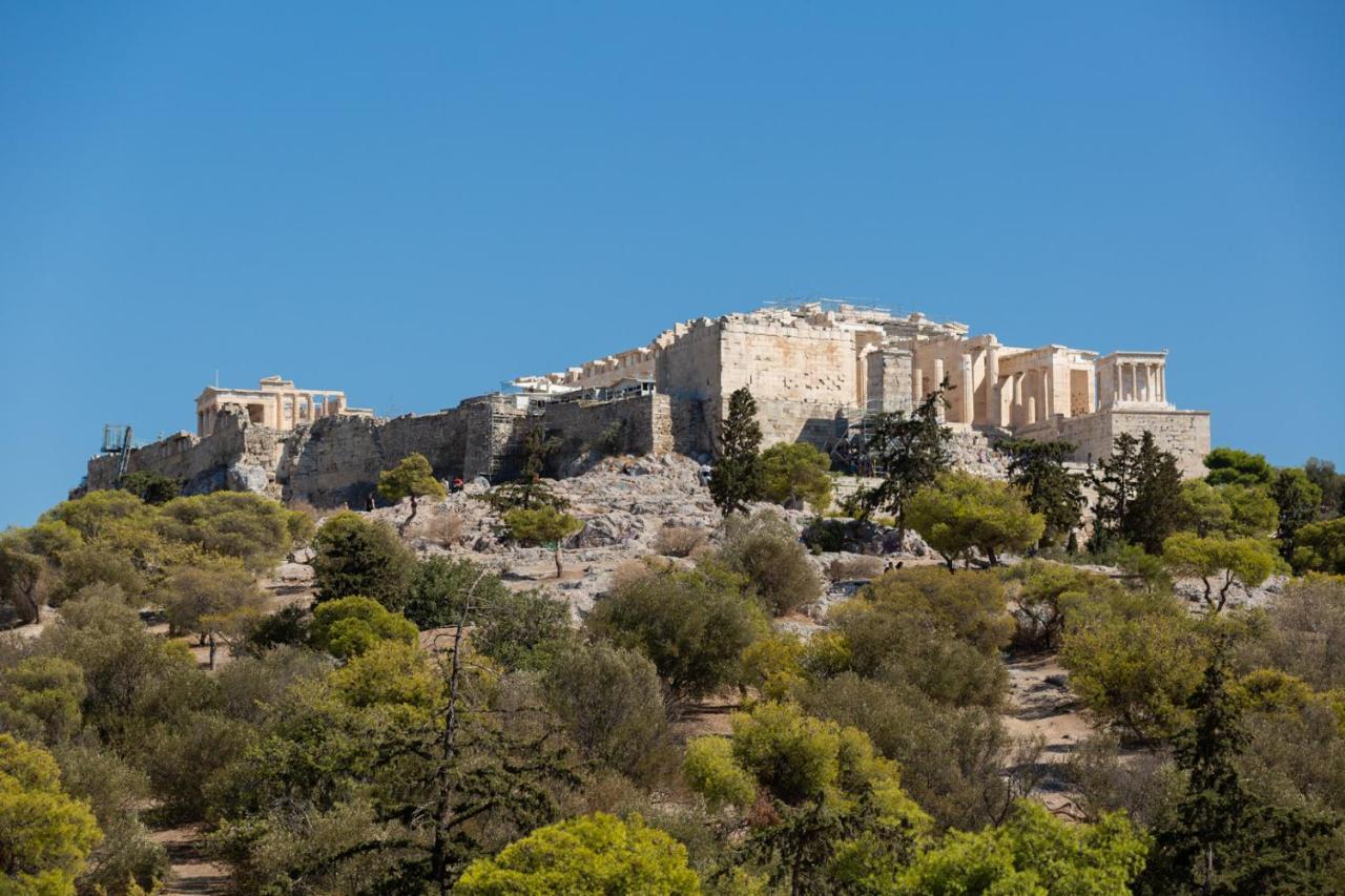 Ferienwohnung Katsanis Luxury Apt., Stunning View Of Acropolis Athen Exterior foto